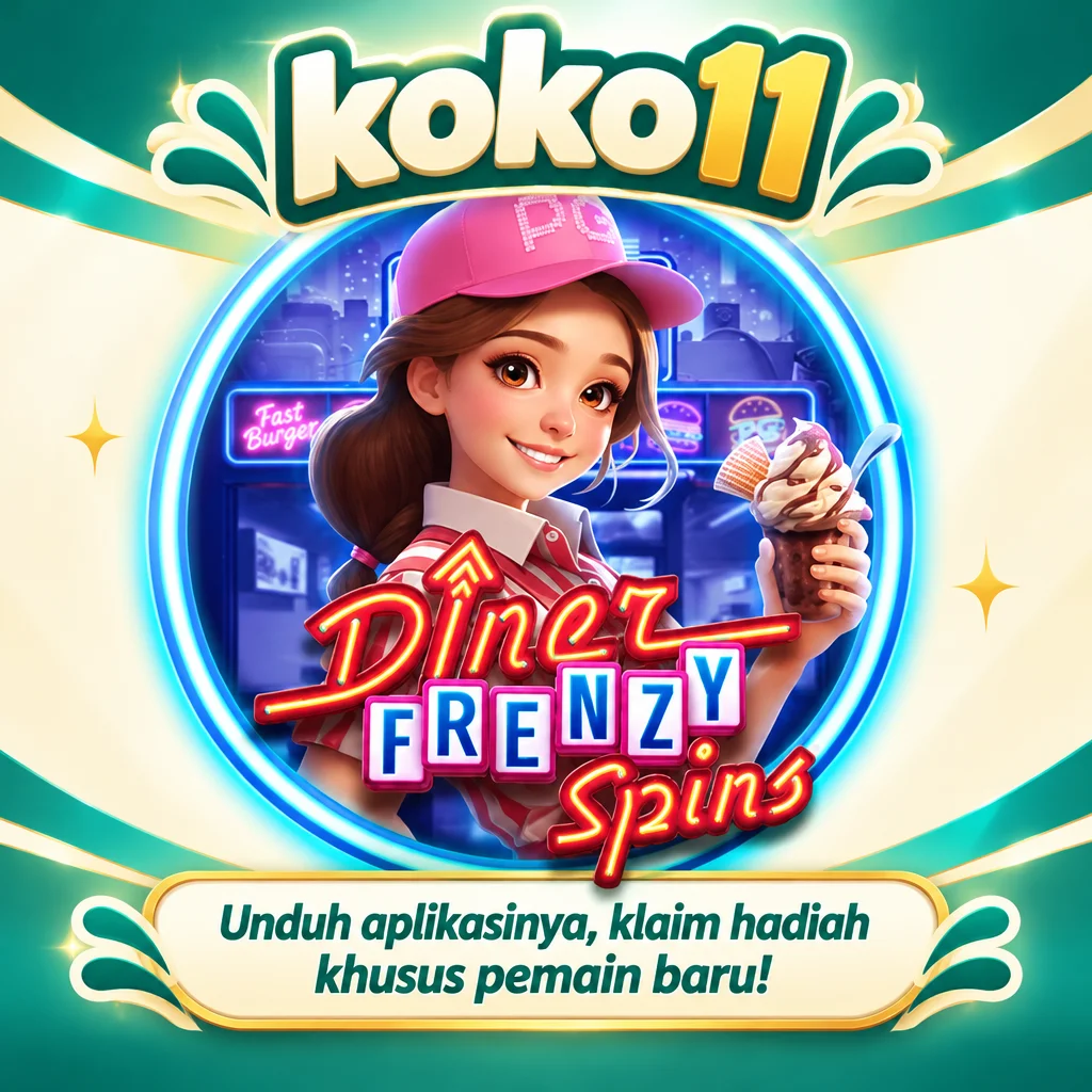 koko11 · Diner Frenzy · Tampilan permainan